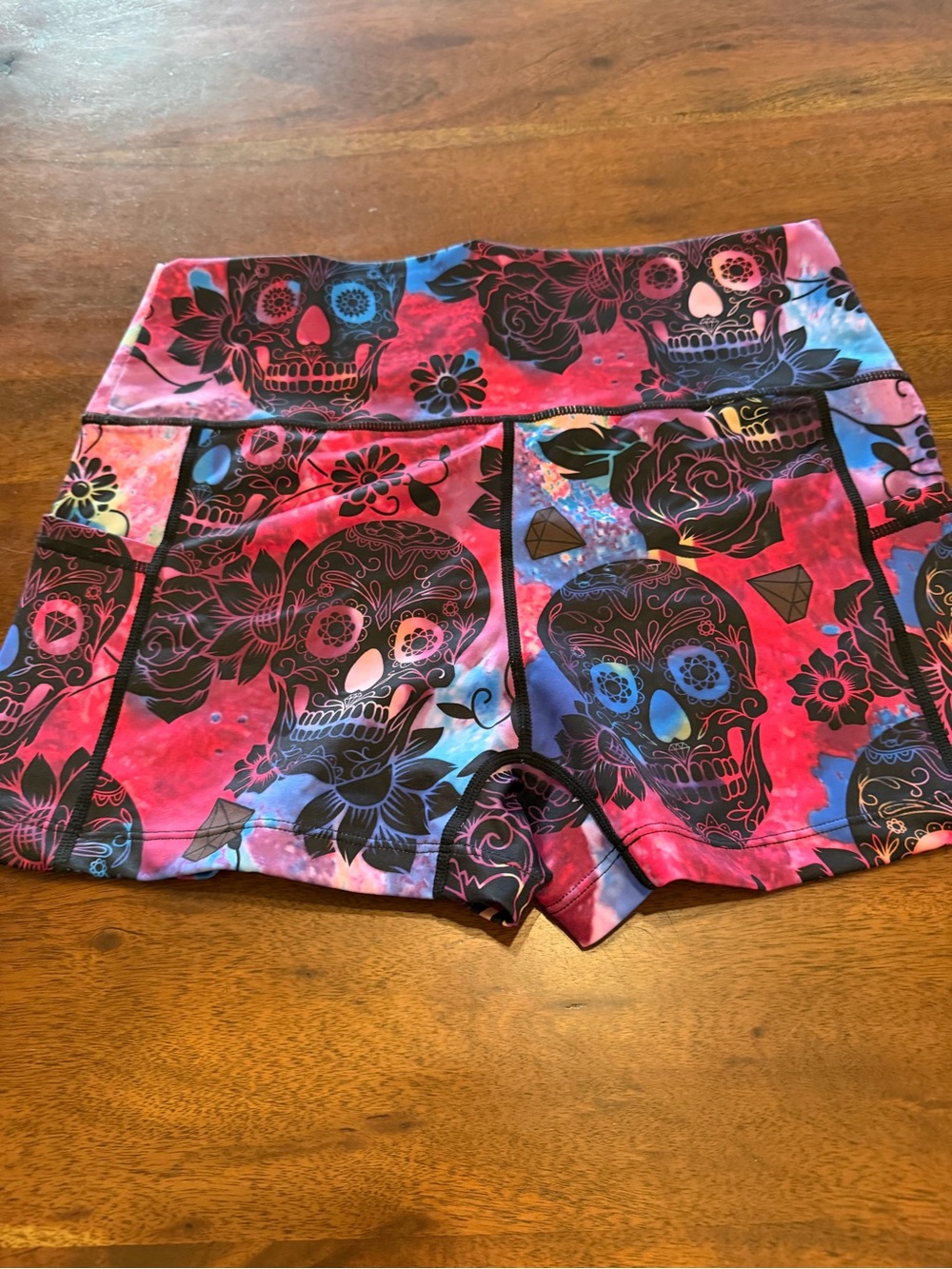 Constantly Varied Gear Tie Dye Skulls 3” Shorts